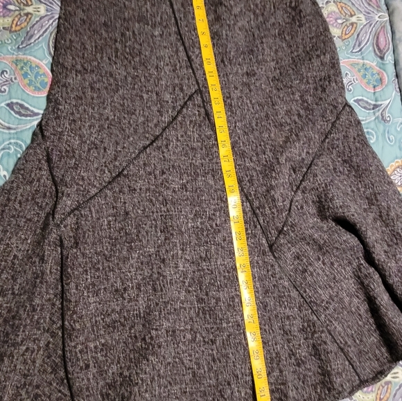 Laura Petites tweed work midi long skirt - Picture 5 of 7